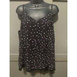 Torrid Sophie Chiffon Double Layer Swing‎ Cami Top in Confetti Size 0